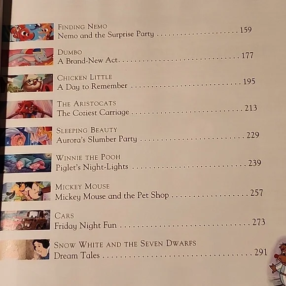 Disney Bedtime Favorites Book - Blue - Picture 3 of 5